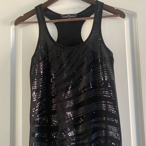 Bedazzled tank top